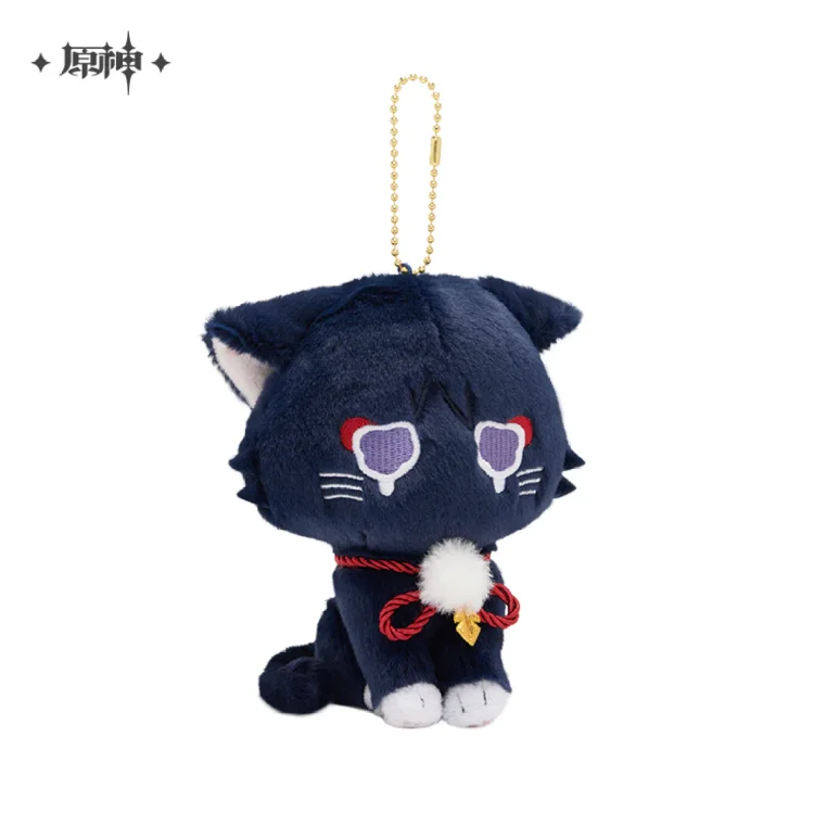 Wanderer Meow Genshin Impact Official Scaramouche Fairy Tale Cat Hangable Plushie [Original Genshin Official Merchandise]