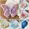 Butterfly Sequins Embroidery Beaded Brooch Handmade DIY Material Kit