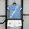 Manchester City 2025-26 Home  Shirt Kids 