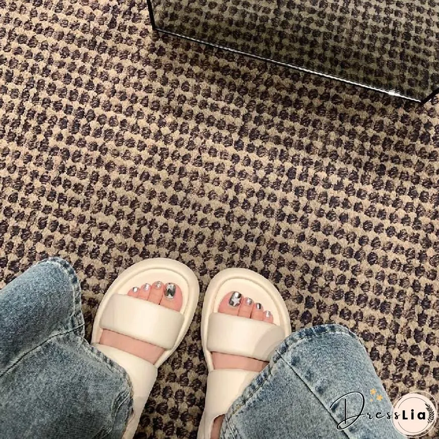 Chic Cloud Bubble Sandals