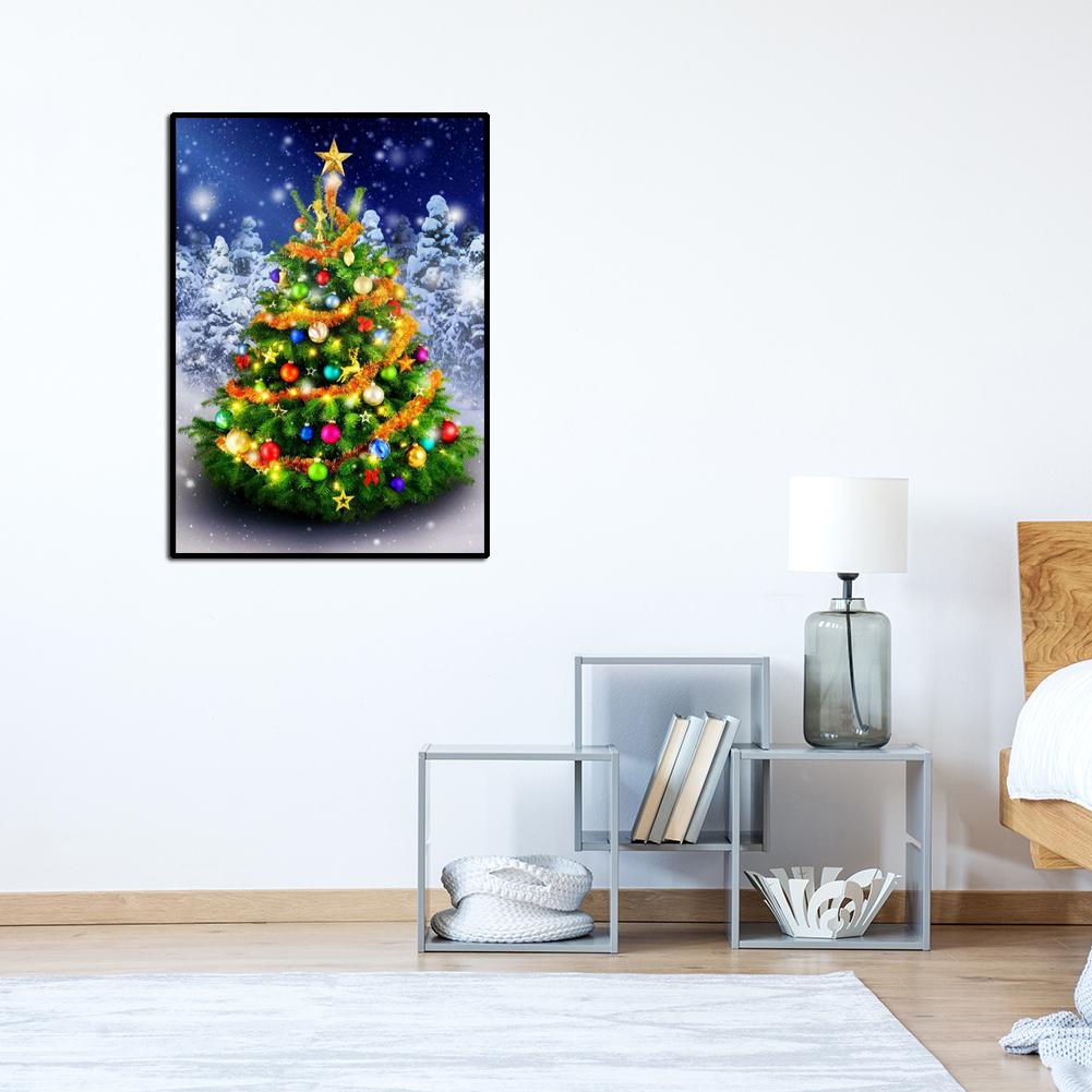 Diamond Painting - Full Round - Christmas Tree