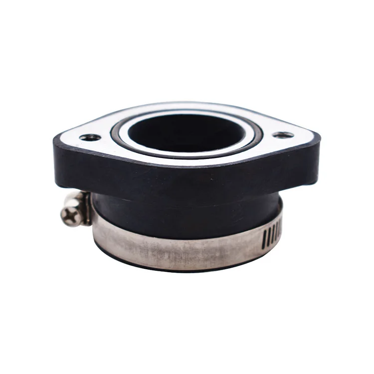 Silscvtt Carburetor Intake Adapter Boot 28mm 35mm Replacement for VM24 Intake Top Bike Solid