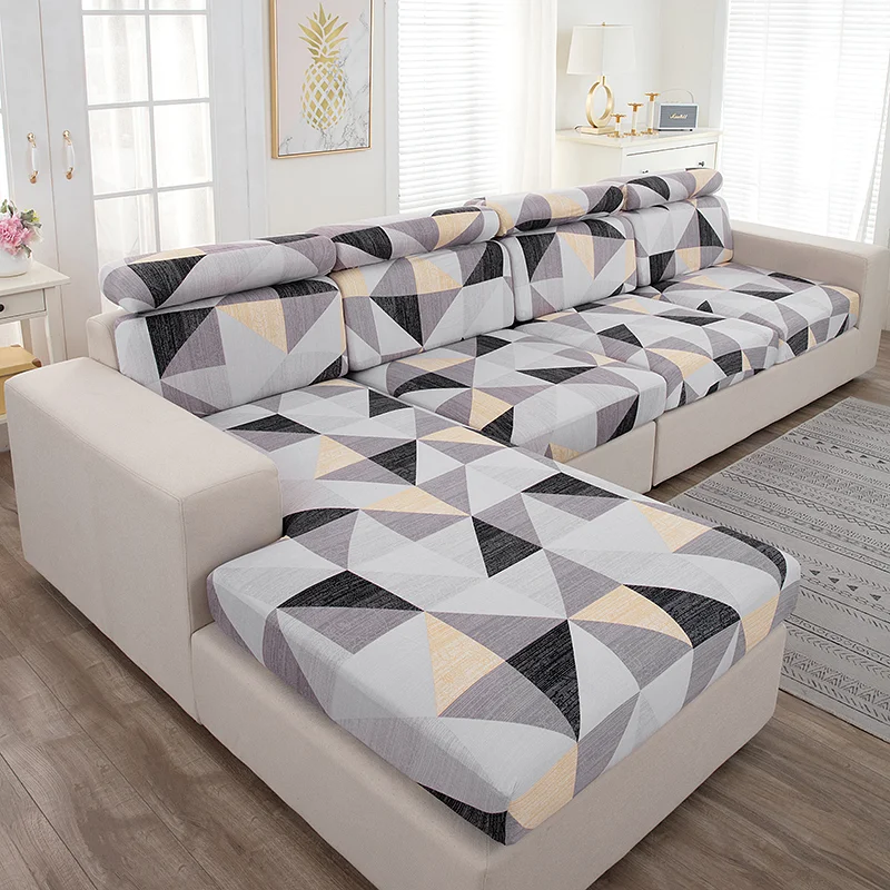 Nigikala Printed Sofa Seat Cover Stretch Sofa Covers for Living Room Furniture Protector Armchair Couch Cover for Pets, Kids 1pc