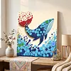 DIY Button Art Kit with Frame 11.81x11.81inch Button Painting Kit Button Painting Craft Set for Adults Beginners Arts Crafts Home Decoration