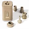 Electric Air Pump Air Mattress Pump with 5 Nozzles Mini Air Pump for Pool Floats
