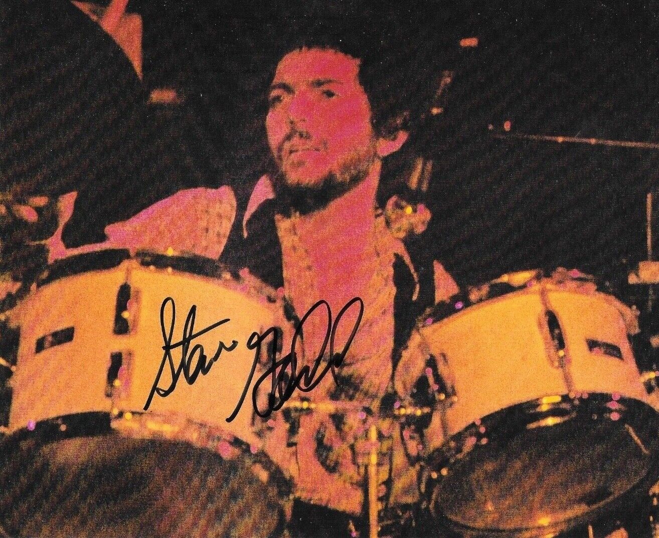 * STEVE GADD * signed 8x10 Photo Poster painting * STEELY DAN * JAMES TAYLOR * COA * 6