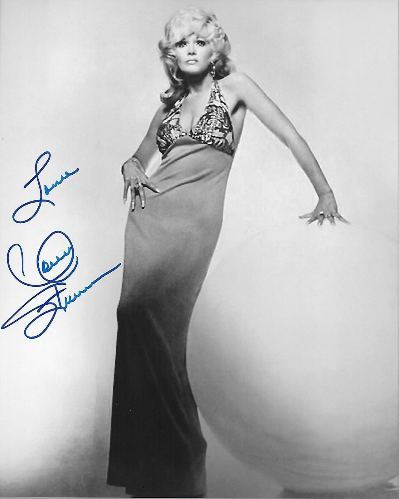 Connie Stevens Original Autographed 8X10 Photo Poster painting #50 signed at Hollywood Show