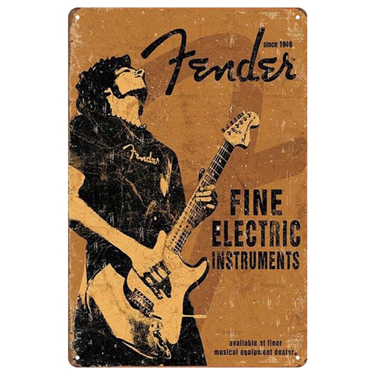 【20*30cm/30*40cm】Fender - Vintage Tin Signs/Wooden Signs