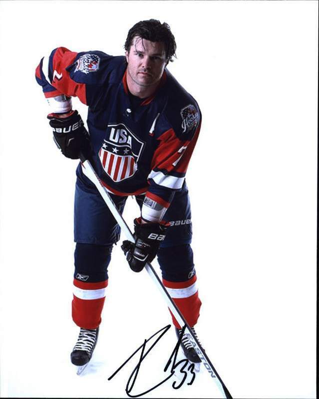 David Koci signed NHL hockey 8x10 Photo Poster painting W/Cert Autographed A0002