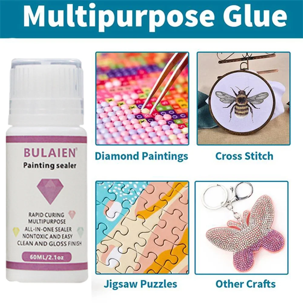 Diamond Painting Sealer 5D Diamond Painting Art Glue for Diamond Painting Puzzle