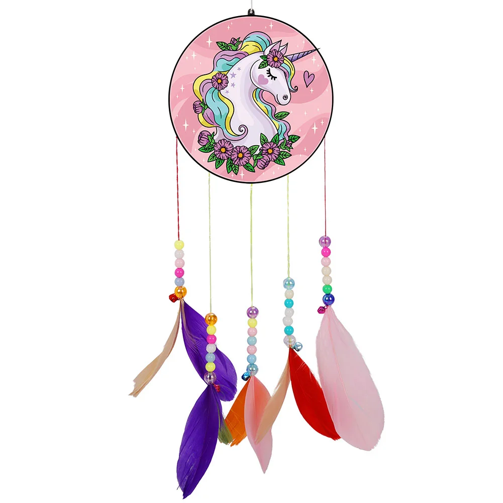 DIY Diamond Painting Acrylic Wind Chime Pendant Crafts Art Decor