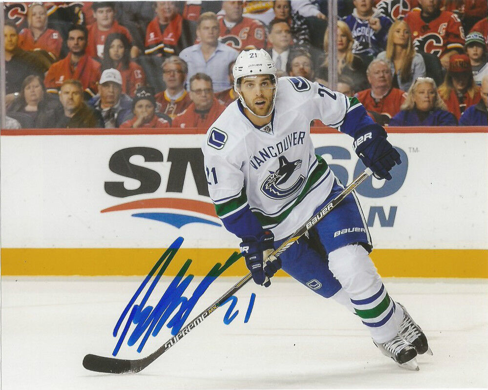 Vancouver Canucks Brandon Sutter Autographed Signed 8x10 Photo Poster painting COA C