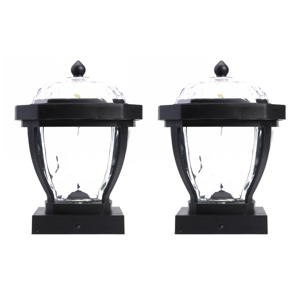 

Solar LED Pillar Lamp Waterproof White Warm Color Outdoor Garden Lawn Light, 501 Original