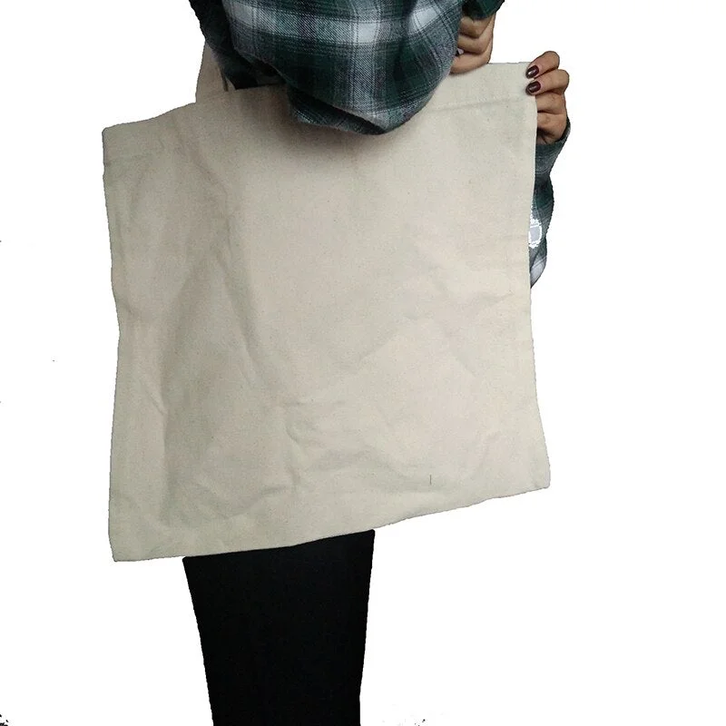 Solid color simple Women Shopping Bags Ladies Corduroy One Shoulder Bags Girls School Bags Women Big Capacity Beach Eco Folding
