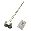 Adjustable Cutting Guide Rail 20inch Universal Cutting Circular Saw Guide Rail Four Axis Circular Saw Rip Fence Kit for Straight Edge
