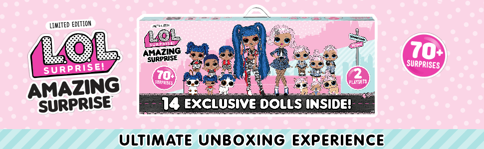 Amazing surprise, ultimate unboxing, LOL amazing surprise, lol surprise omg dolls