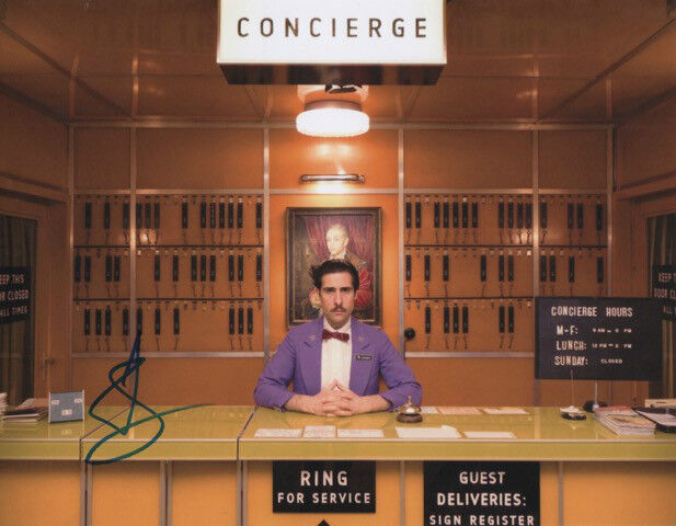 GFA Grand Budapest Hotel * JASON SCHWARTZMAN * Signed 8x10 Photo Poster painting AD5 PROOF COA