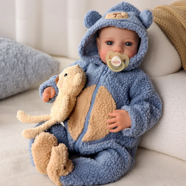 Babeside Quiet Reborn Baby Aiden 20" Little Infant Boy Healing of the Heart