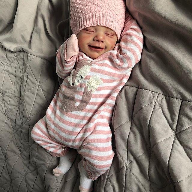 Newborn Lifelike Silicone Baby Doll,12'' Realistic Reborn Baby Girl Fatima by Creativegiftss® 2023 -Creativegiftss® - [product_tag] Creativegiftss®