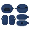 Silicone Protective Cover Shockproof Scratch Resistant Cover with Carabiner Protective Shell Compatible for TOZO NC20 Pro/NC20 Earbud