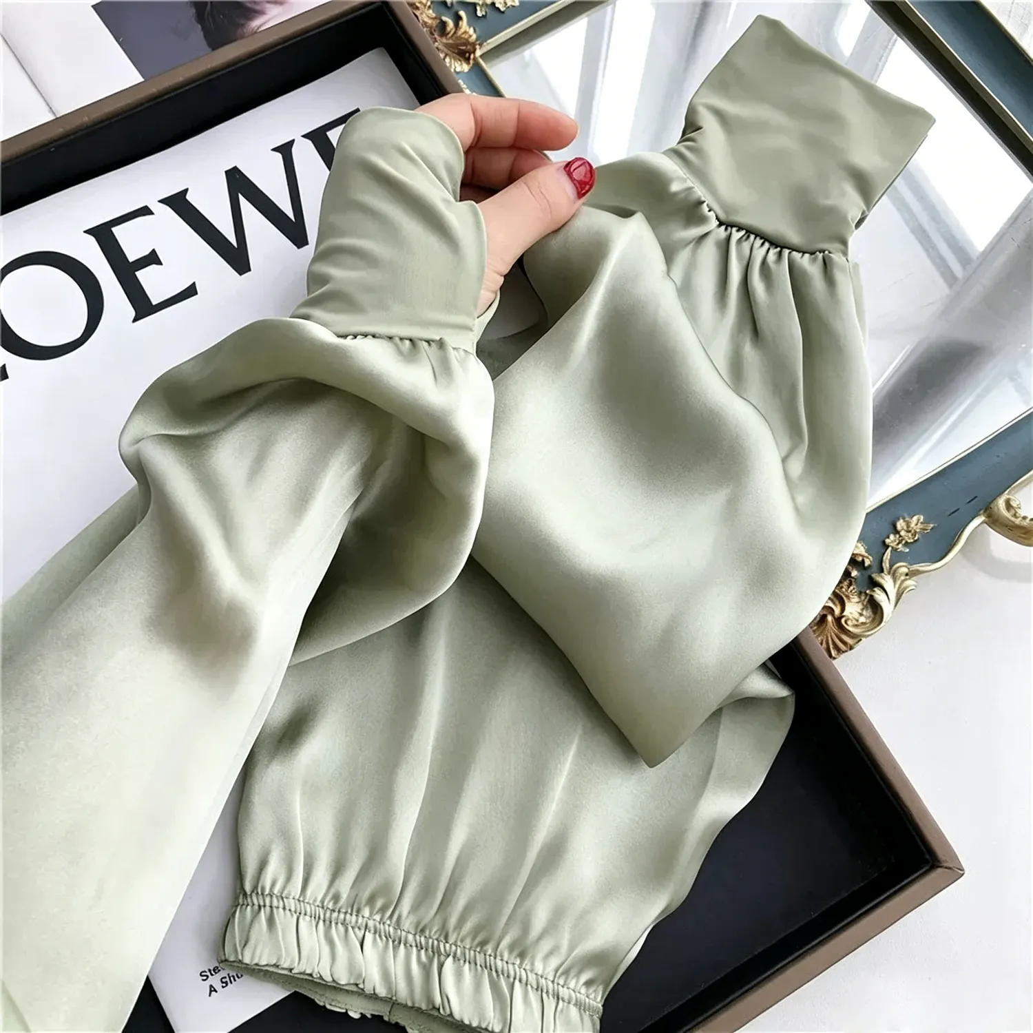 100% Silk Arm Sleeves For Women REAL SILK LIFE