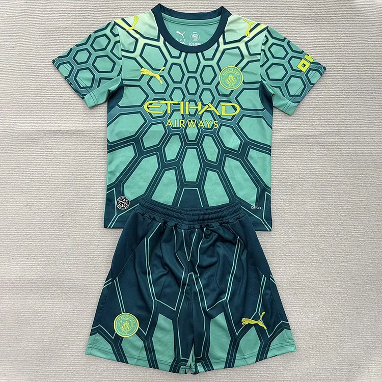 Kids Manchester City 26/27 GK Jersey 1:1 Thai Quality
