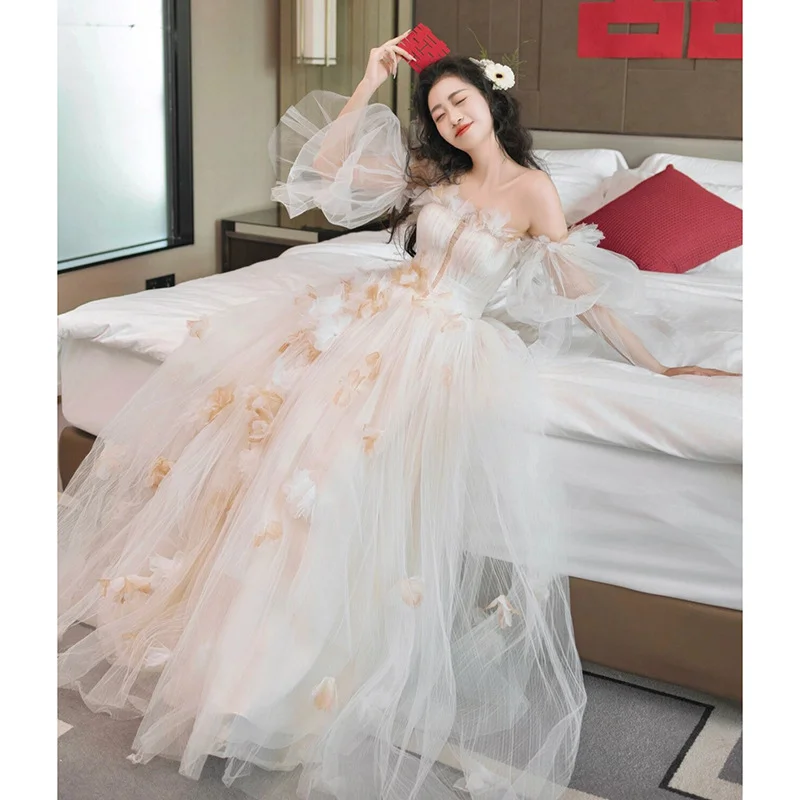 Nigikala Evening Dress Dress 2025 New Banquet Temperament Long-Term Luxury Minit Dinner Hosts Walk Show Evening Dress