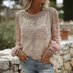 Women's Vintage Life Of Tree Celtic Art Art Comfy Long Sleeve T-shirt - Image 2