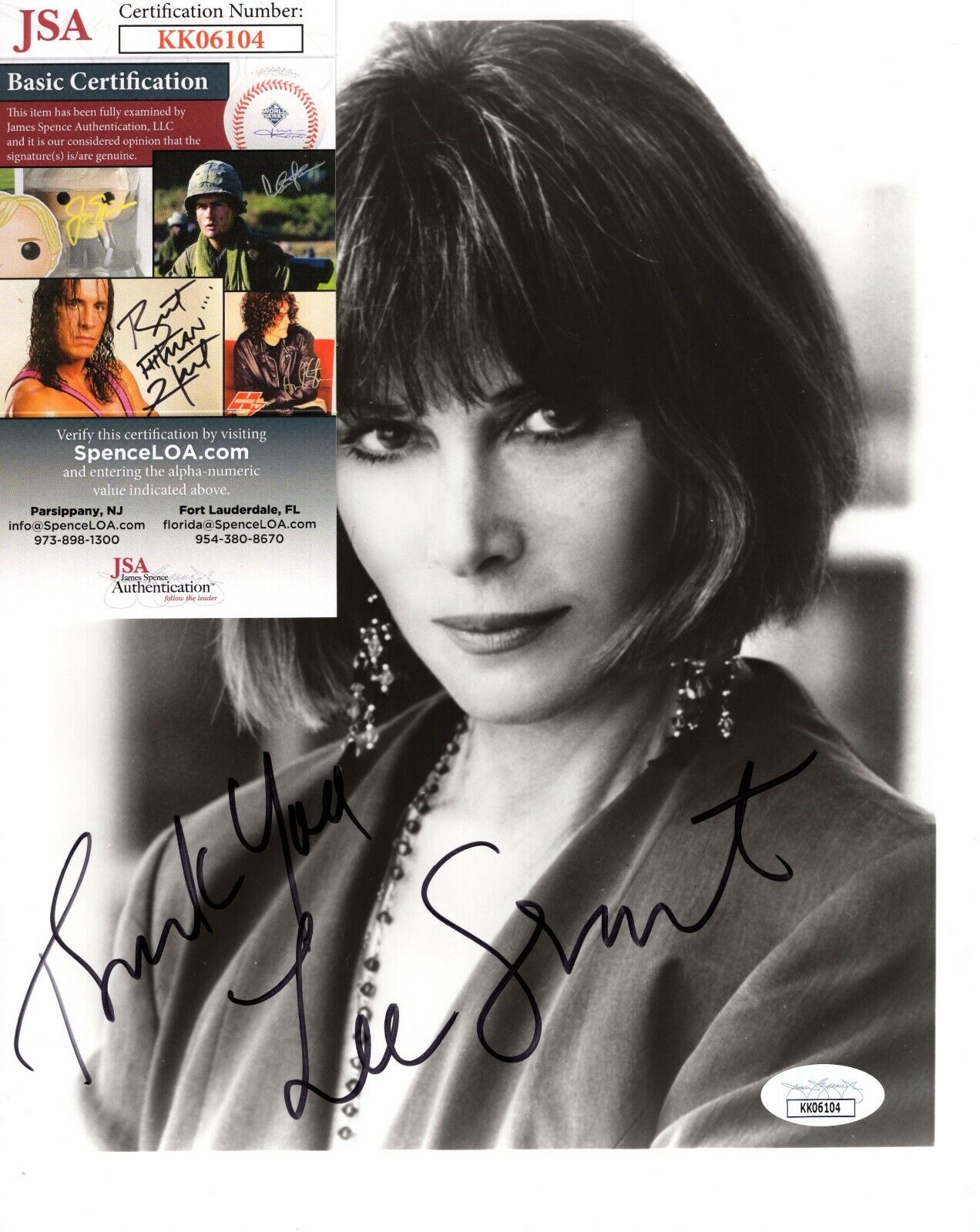 Lee Grant Actress Hand Signed Autograph 8x10 Photo Poster painting with JSA COA