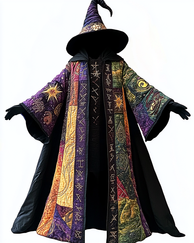 The moon and The stars long wizard cape a19d