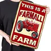 Tractor - Metal Tin Signs(8*12Inch/12*16Inch) - Garage&Transport
