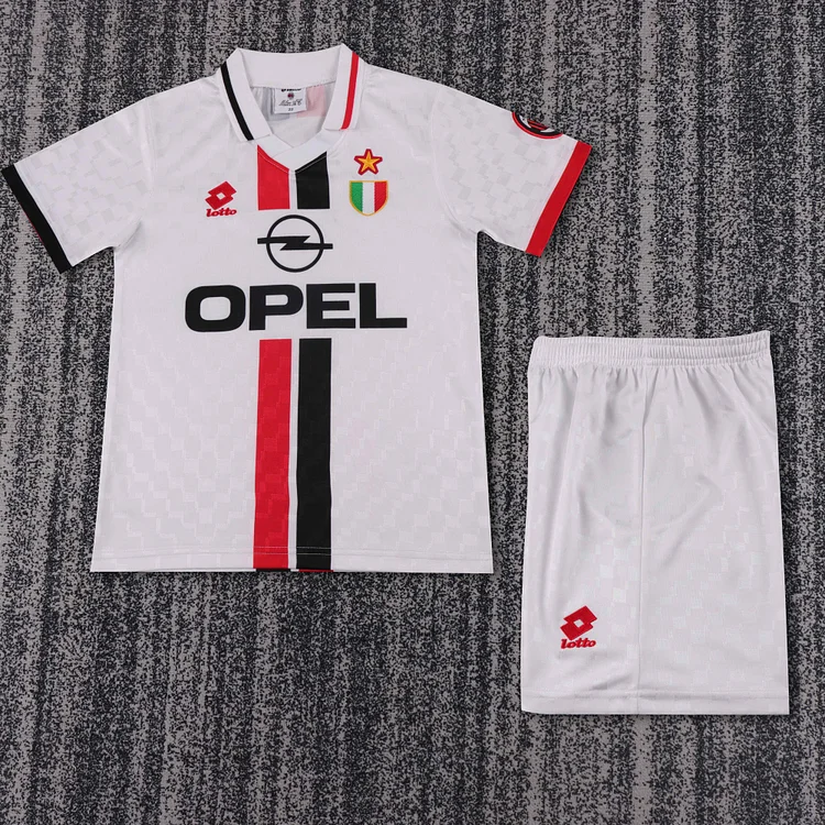 1996-97 AC Away Retro Shirt - Kids Sizes