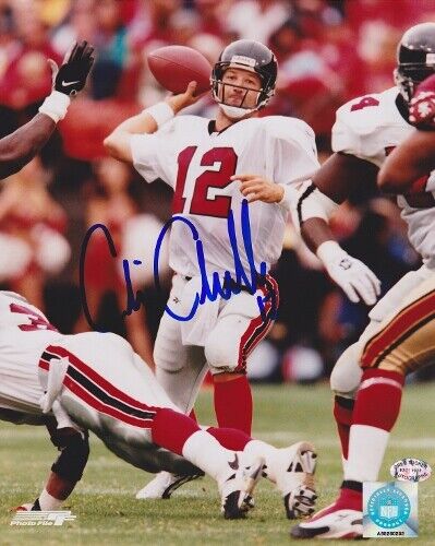 Chris Chandler Signed - Autographed Atlanta Falcons 8x10 Photo Poster painting Super Bowl XXXIII