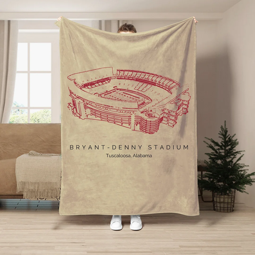 Alabama best sale football blanket