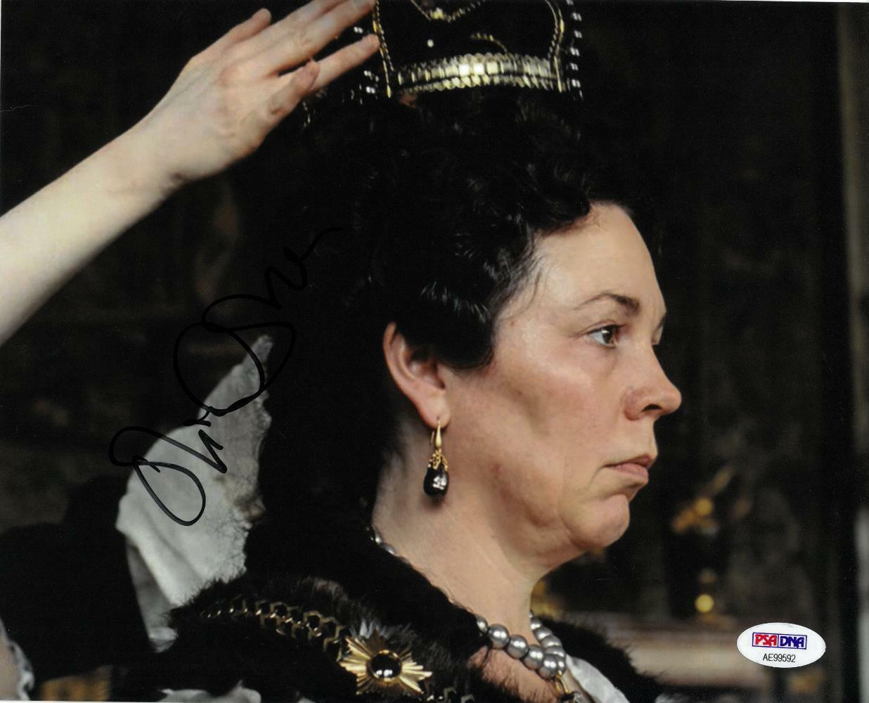 Olivia Colman SignedThe Favourite Autographed 8x10 Photo Poster painting PSA/DNA #AE99592