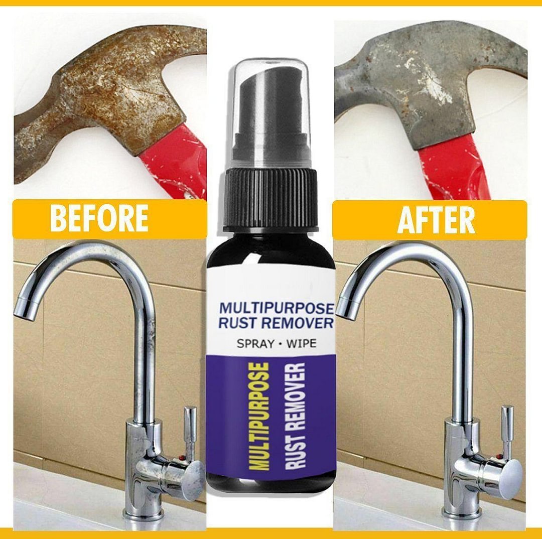 chrome rust remover spray
