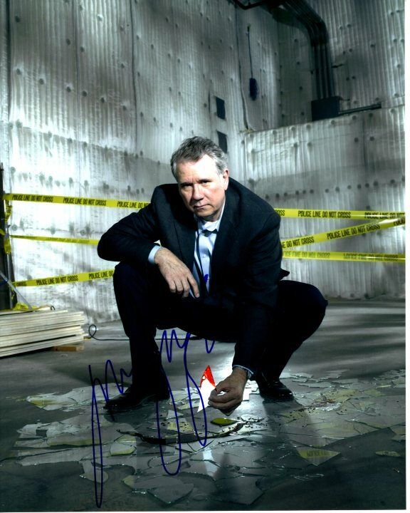 JOHN LARROQUETTE signed autographed CSI: NY TED CARVER Photo Poster painting