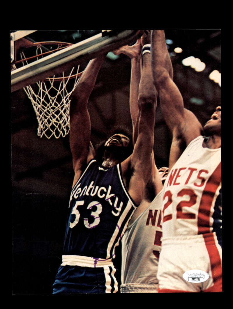 Artis Gilmore JSA Signed Coa 8x10 Vintage Autograph Photo Poster painting