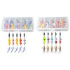 5Pcs Metal Fishing Lures Artificial Spinner Hard Baits Wobblers for Trout Bass