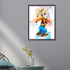 Aquarelle disney goofy-round drill diamond painting-30*40cm