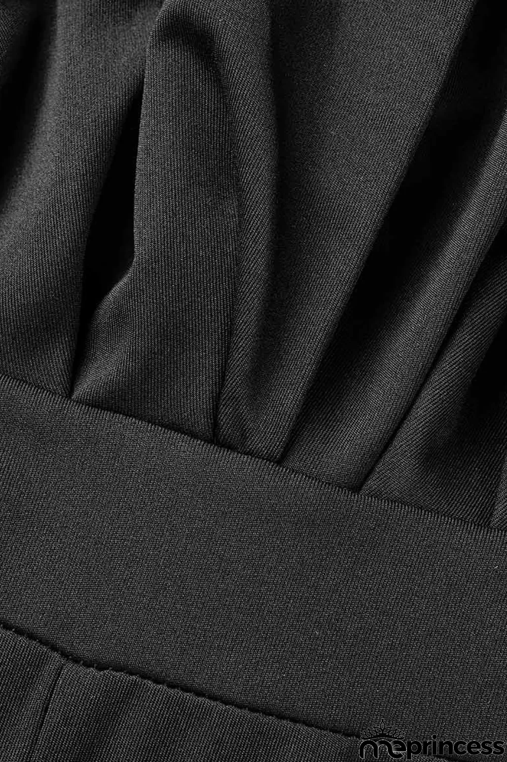 Blue Casual Solid Patchwork Backless With Belt V Neck Regular Jumpsuits