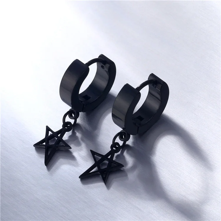 Pentagram Earrings