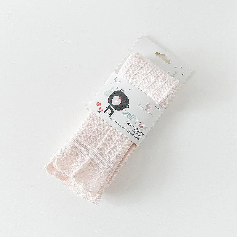 YWHUANSEN Double Needle Patchwork Cotton Leggings for Girls Spring Autumn Leggings for Children Fashionable Legging Infantil