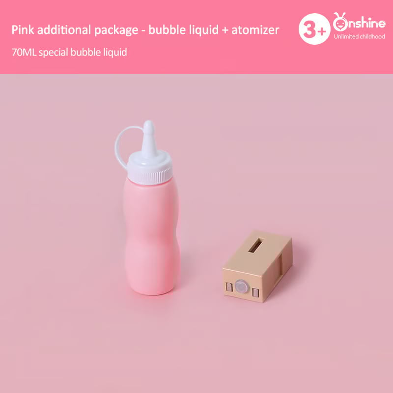 Smoke Bubble Machine & Elastic Magic Wand