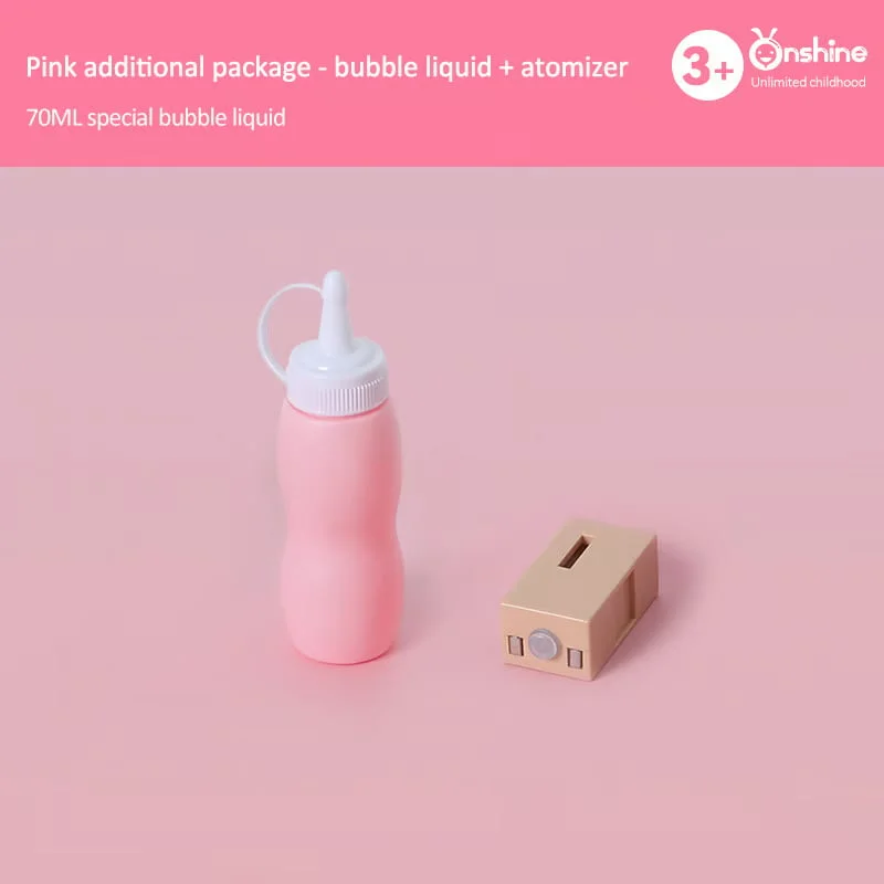 Smoke Bubble Machine & Elastic Magic Wand