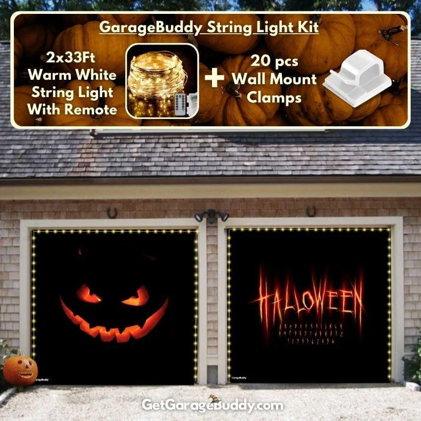GarageBuddy Halloween Garage Door Covers