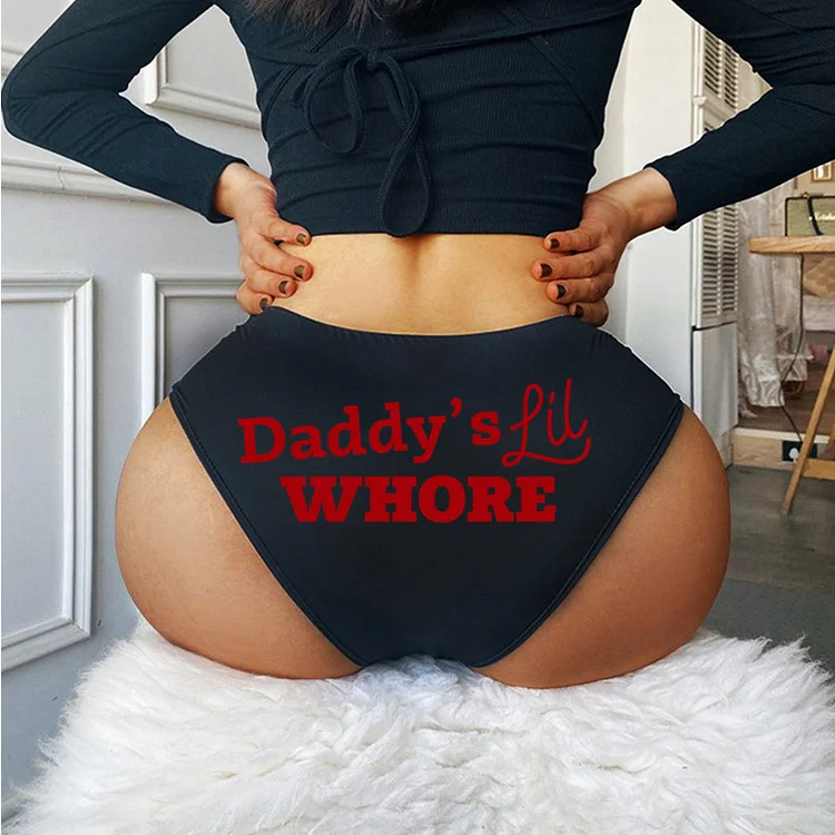 Teecade Teecade Daddy's Lil Whore Panties