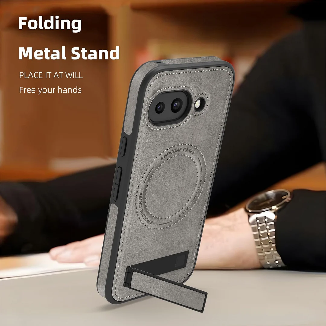 Samsung Galaxy Z Fold 6 Leather Case Magnetic Protective Case Holder Phone Case