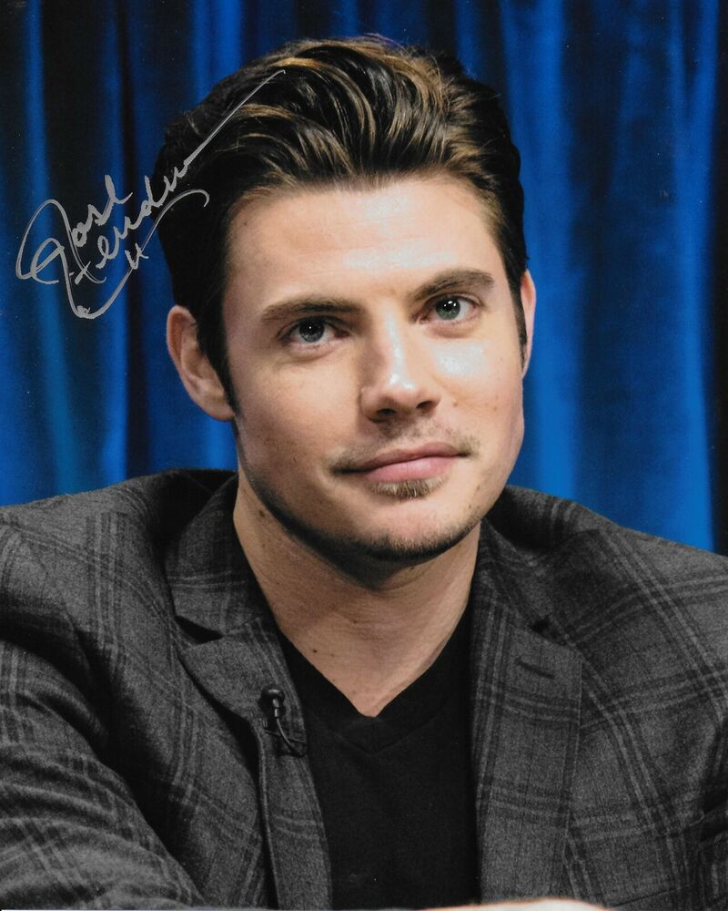 Josh Henderson Dallas Original Autographed 8X10 Photo Poster painting #4 signed at HShow