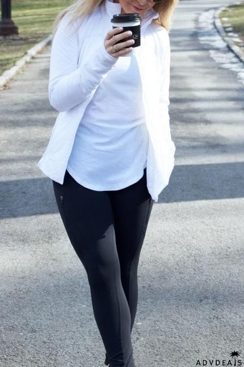 Zipper Long Sleeve Skinny Jackets